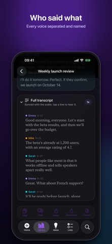 Audio Copilot: AI Note Taker Screenshot 4 of 7