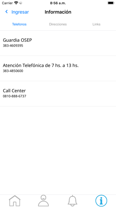 OSEP CATAMARCA Móvil Screenshot