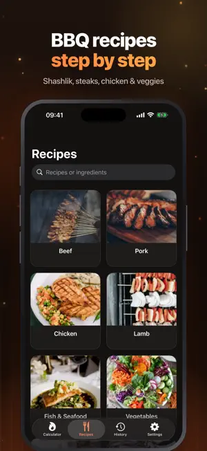 BBQ Meat Calculator & Recipes screenshot 3