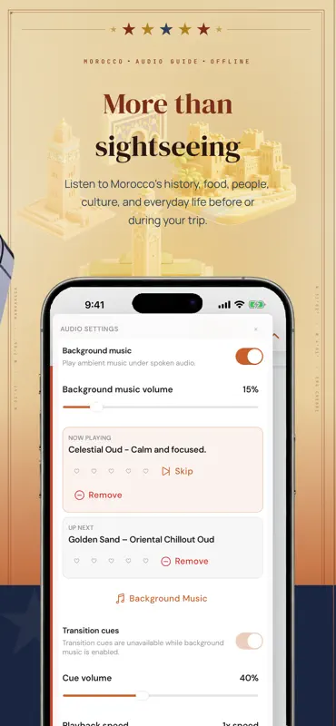Morocco Audio Tours Offline screenshot 9 of 10