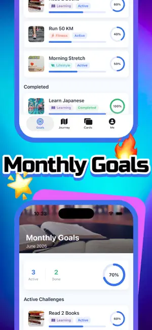 MiniGoals - Personal Planner screenshot 1