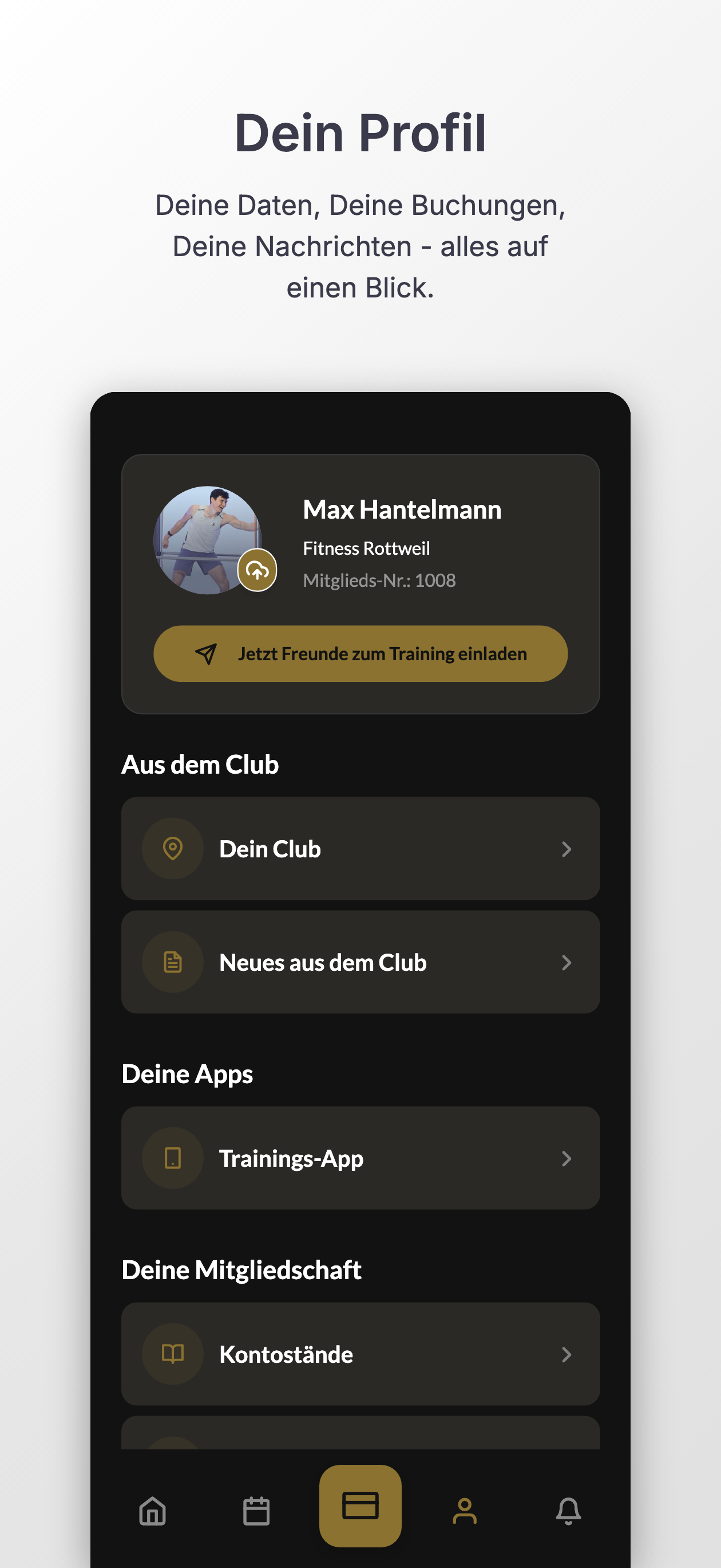 Fitness Rottweil Mitglieder screenshot 4
