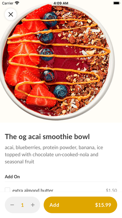 Sundrip Restaurant iPhone screenshot 4 - Food & Drink app