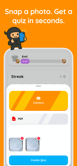 SnapTest: AI Quiz & Study Screenshot 2 of 4