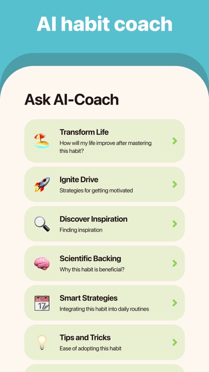 Habit Builder・Atomic Habits AI