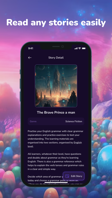 Screenshot 4 of AI Story Generator. App