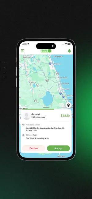 CarCaddy Driver screenshot 3
