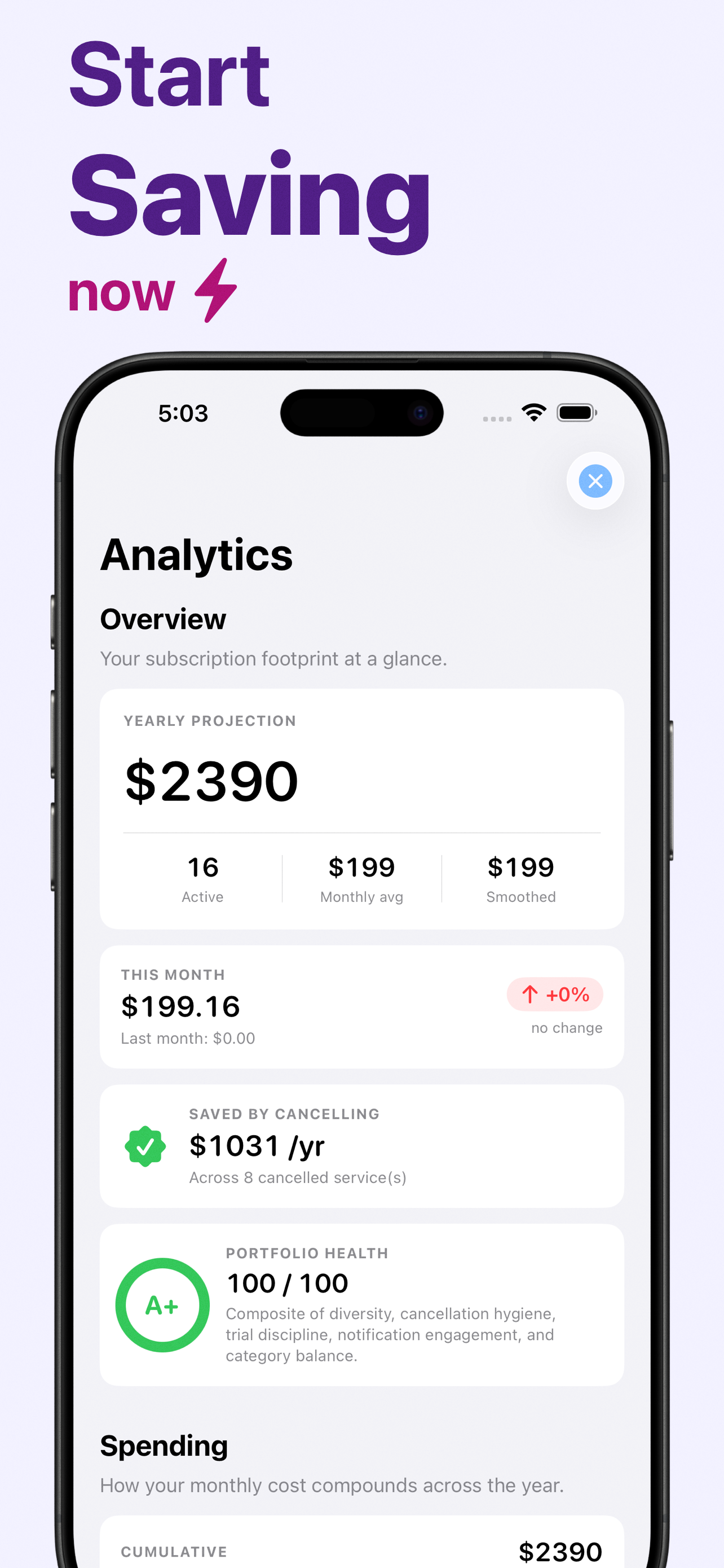 Vault: Subscription Tracker