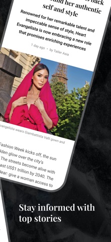Tatler Asia iPhone screenshot