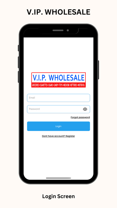 VIP Wholesale Houston Screenshot