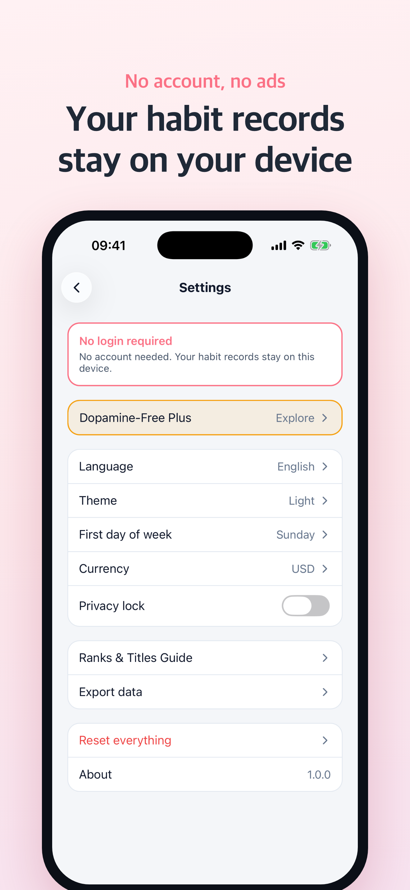 Dopamine Free - Quit Habits screenshot 5