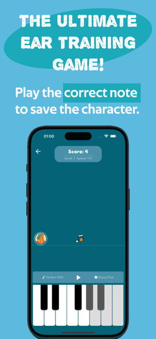 FlappyNotes: Ear Training Game Screenshot 1 of 4