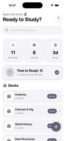 Recallio: Smart Flashcards screenshot