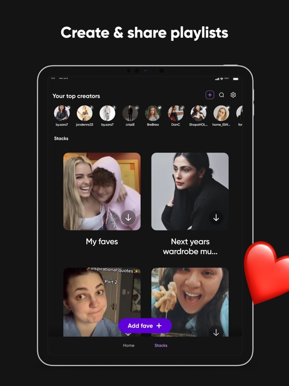 Screenshot #6 pour Faves - cloud video storage