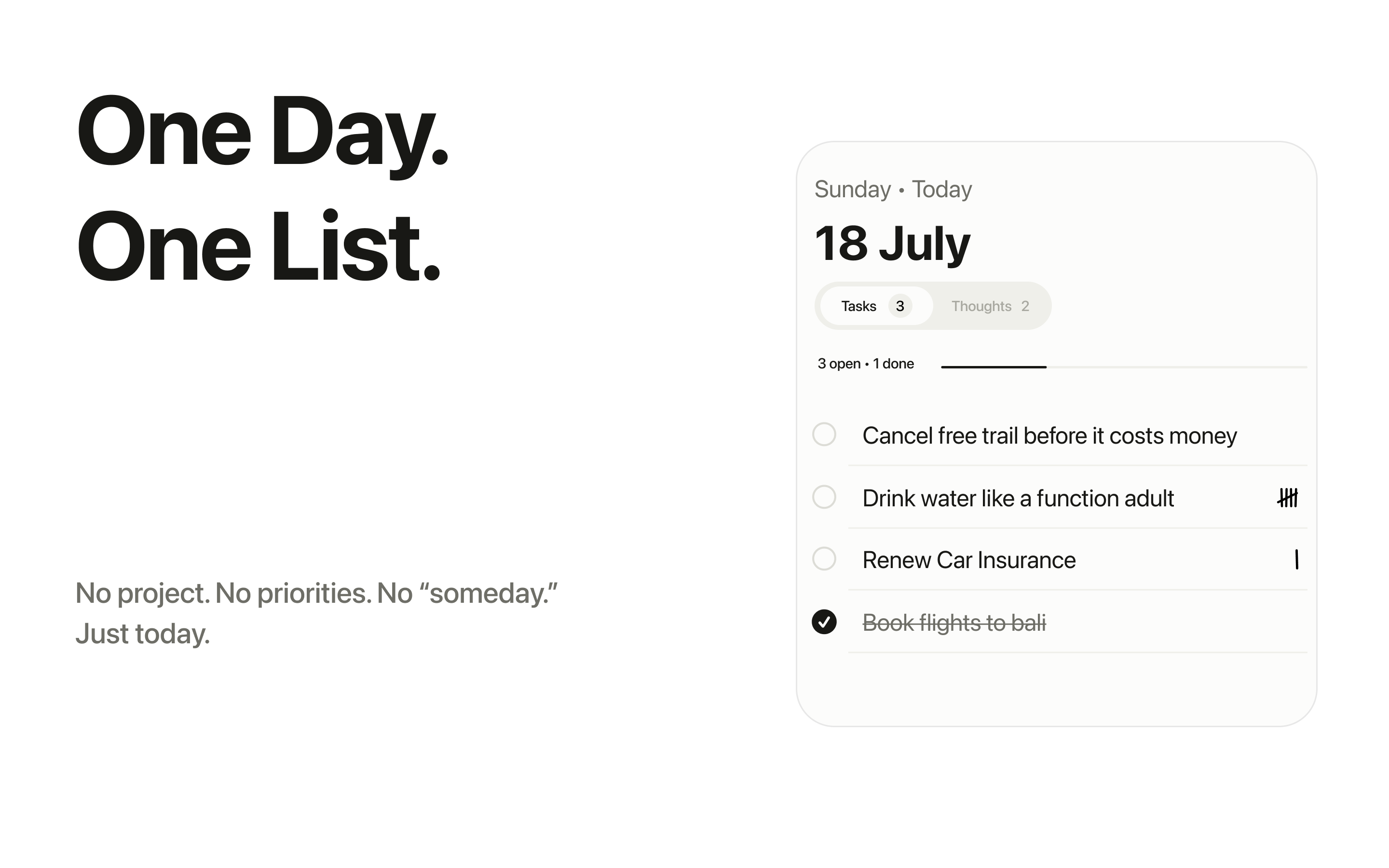 Tally: Minimal Todo List screenshot 11