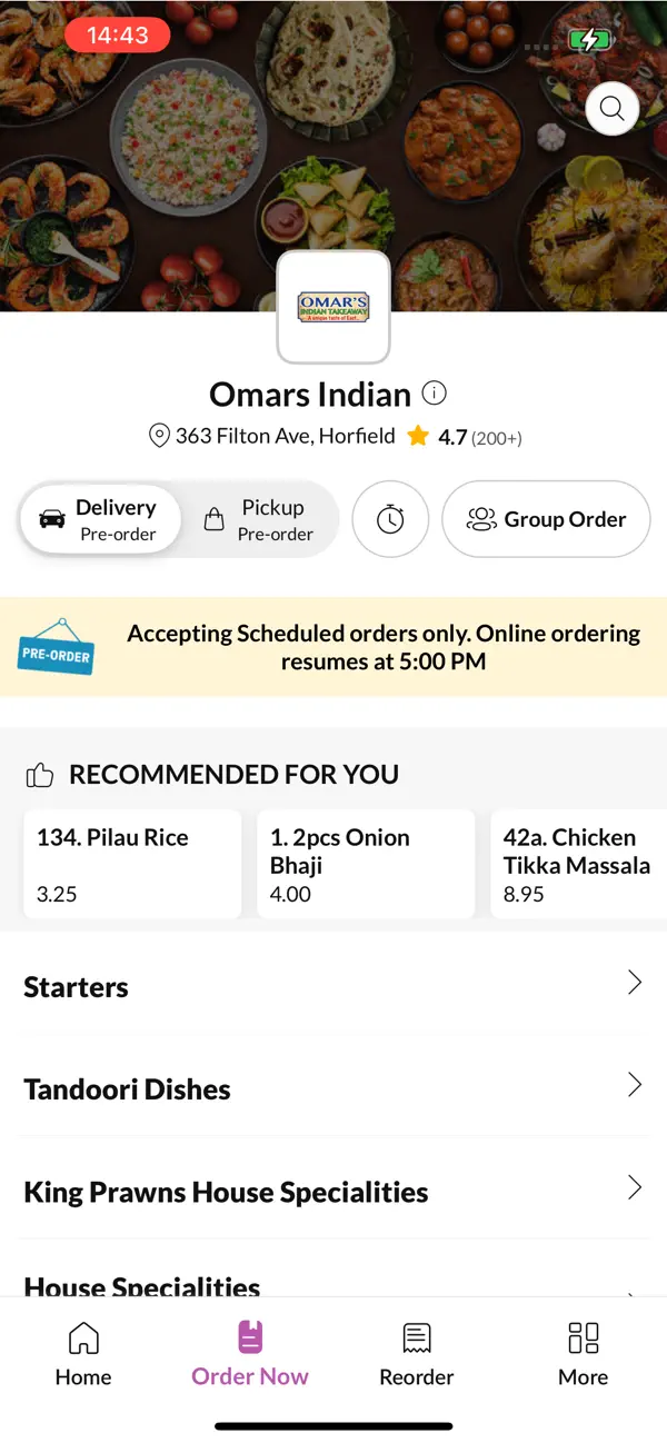 Screenshot #2 pour Omars Indian.