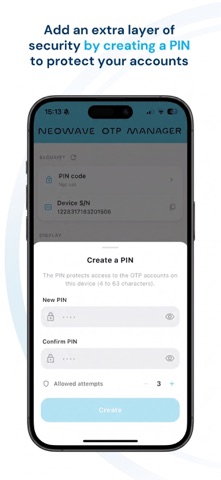 NEOWAVE OTP Manager Screenshot 5 of 5