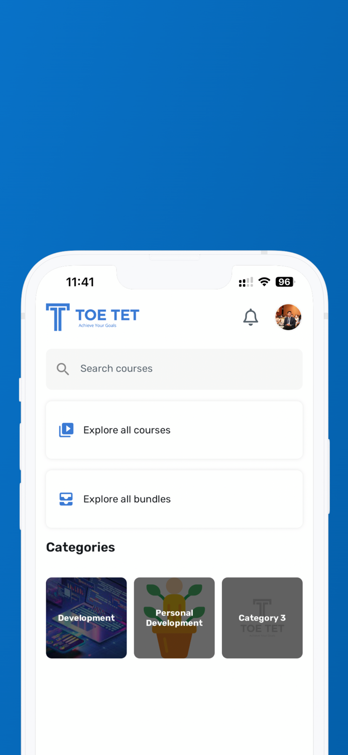 Toe Tet E-Learning Platform