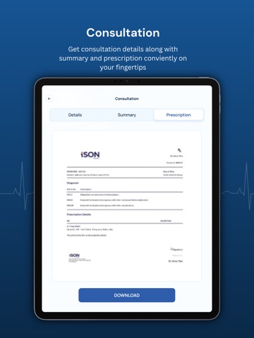 iSON Health Africa iPad screenshot 2