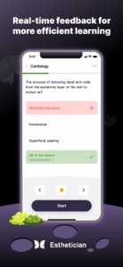 Esthetician Exam Center（2024） screenshot #4 for iPhone