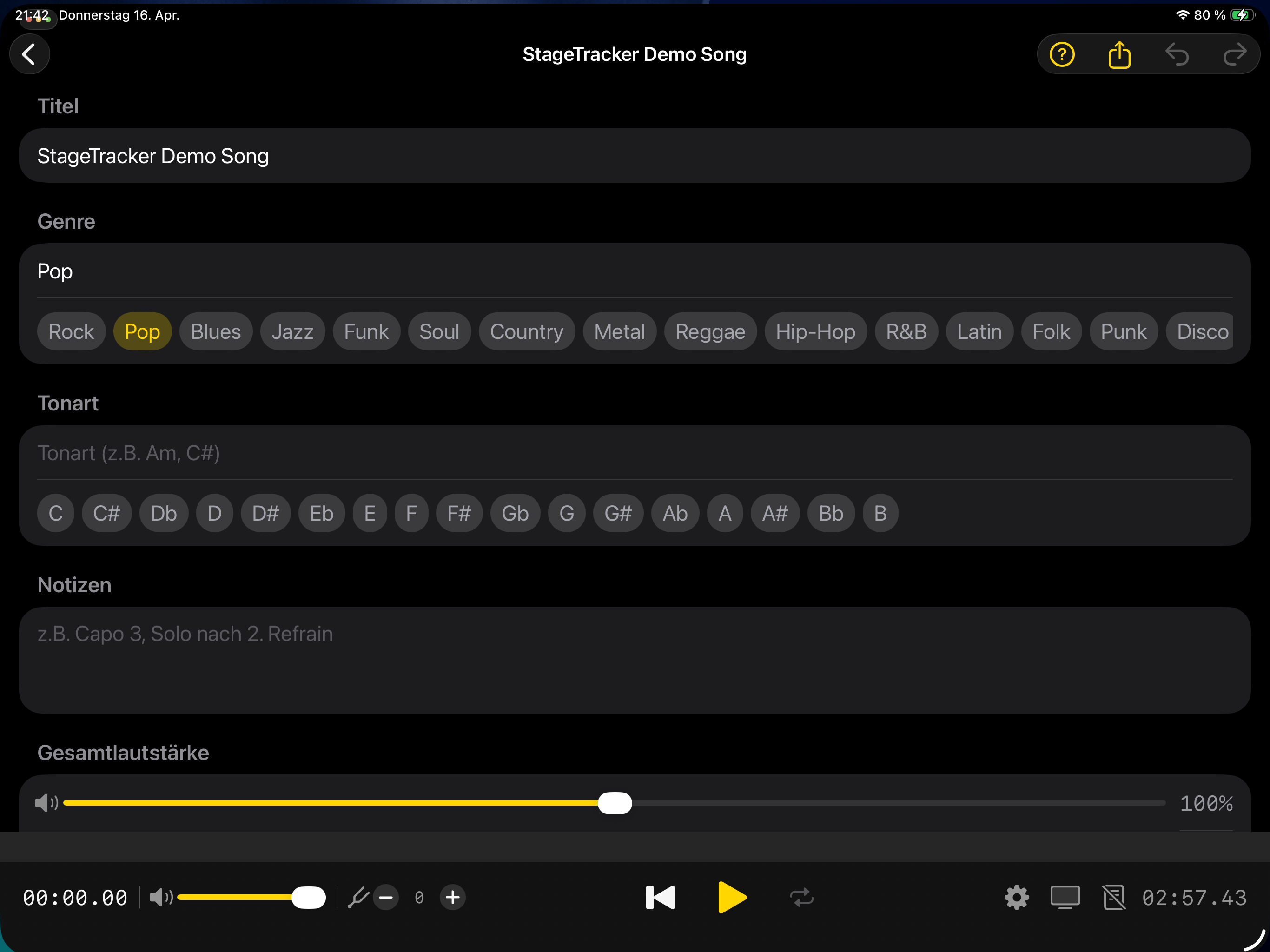 StageTracker Mobile screenshot 14