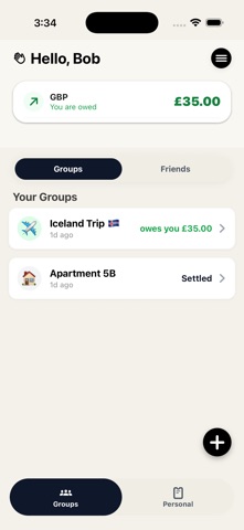 Tori - Splitbills screenshot