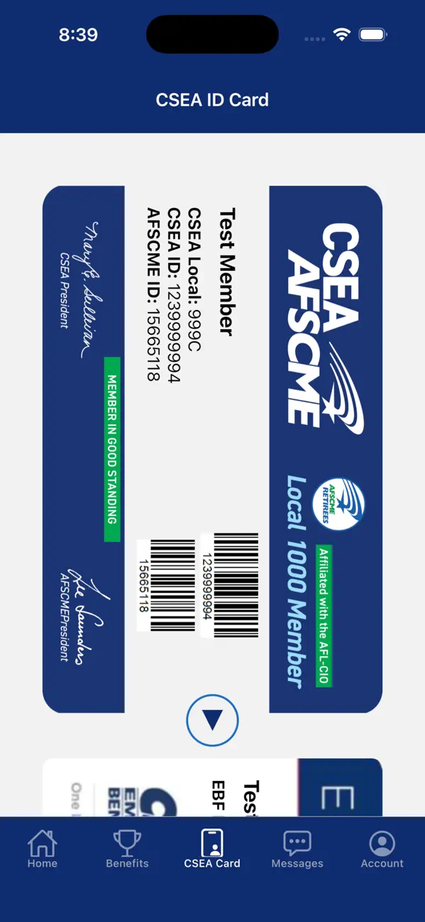 Screenshot #3 pour My CSEA