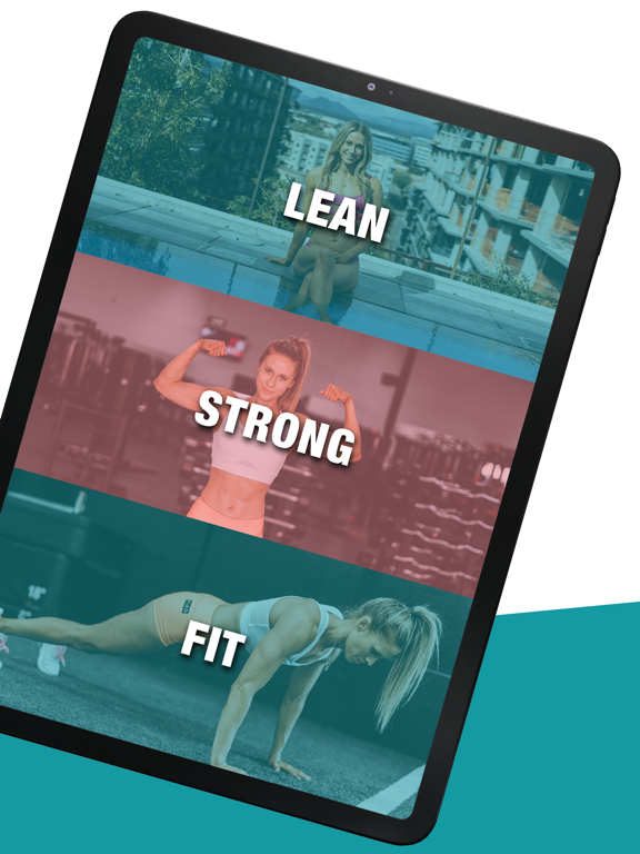 HIITBURN: Workouts From Home iPad screenshot 2 - Health & Fitness app