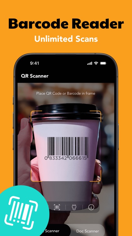 i Scan QR Code, PDF, OCR