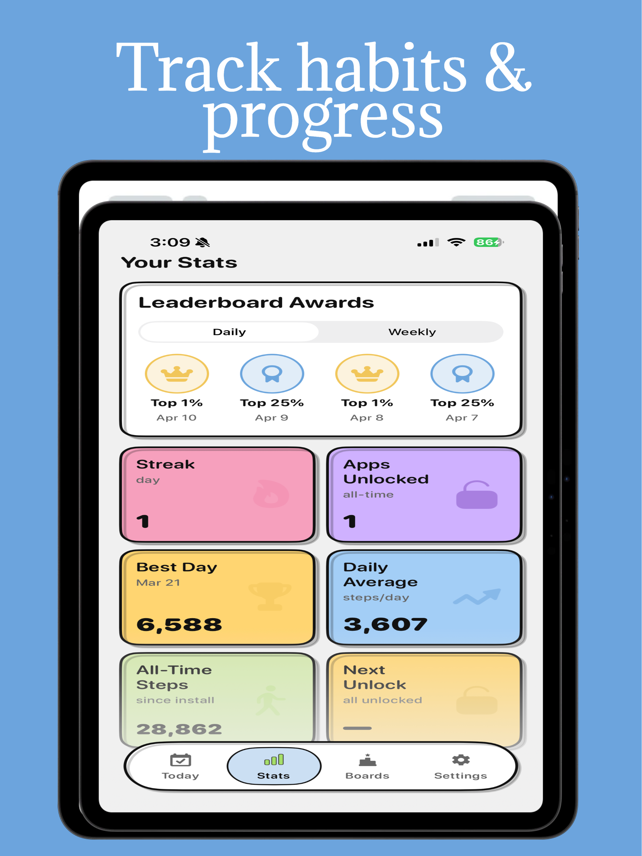 TwoStepper: Walk & unlock apps screenshot 10