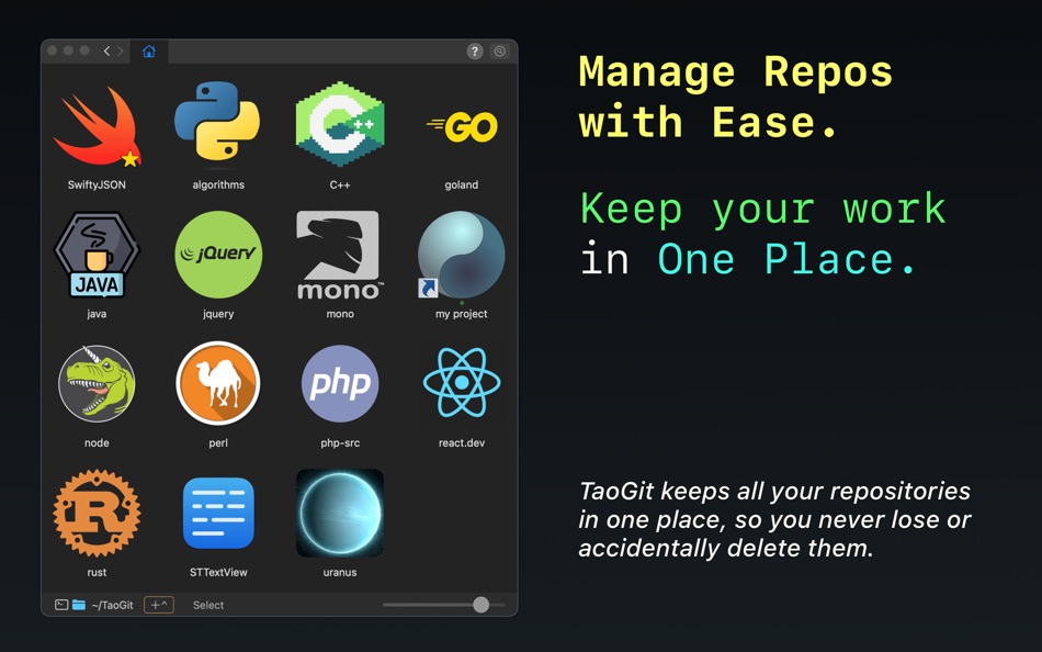 #3. TaoGit (macOS) Ved: Sergiy Vynnychenko