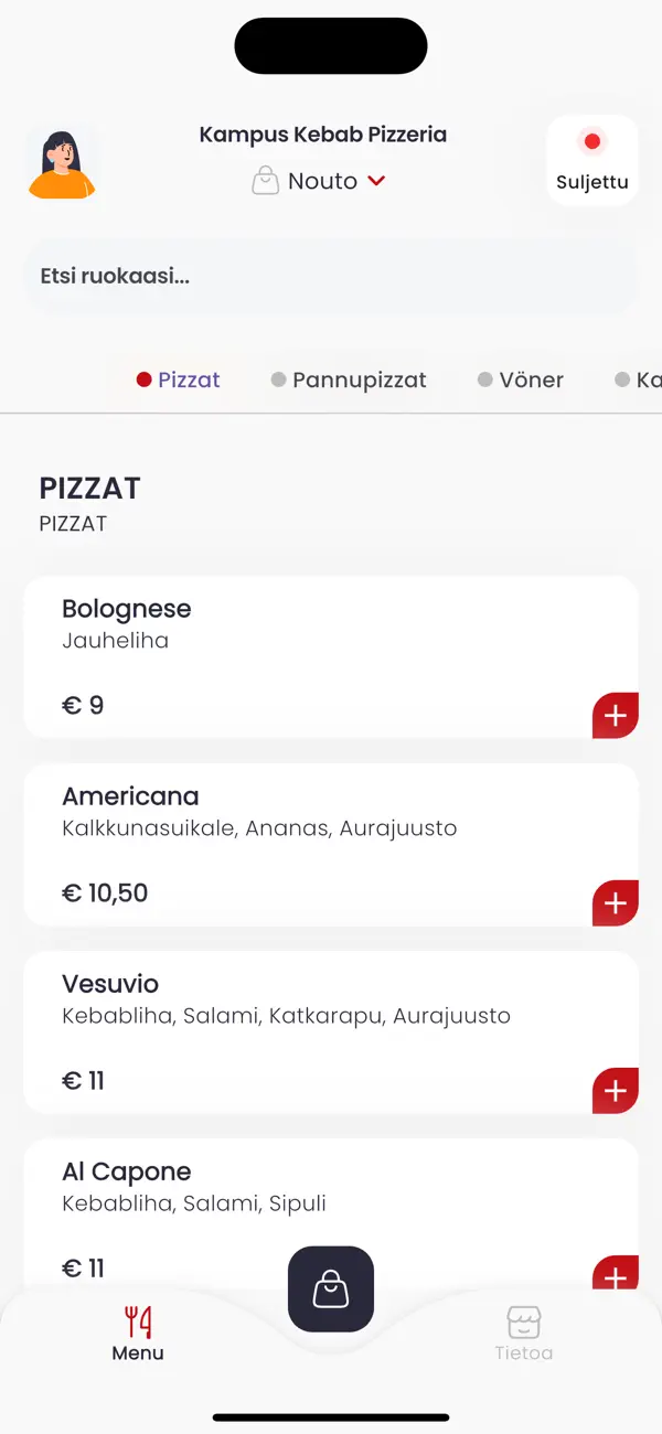 Screenshot #2 pour Kampus Kebab & Pizzeria