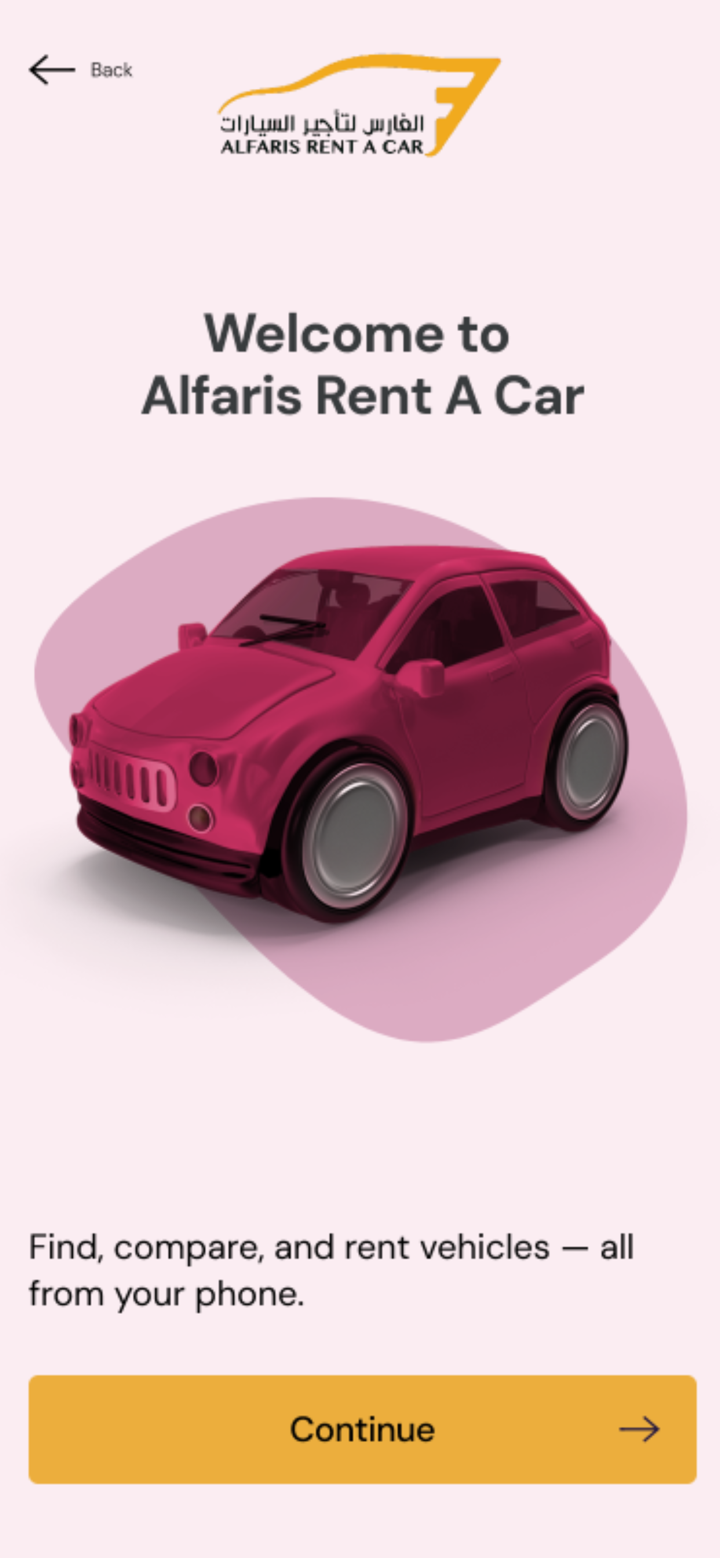 Alfaris Rent A Car screenshot 4