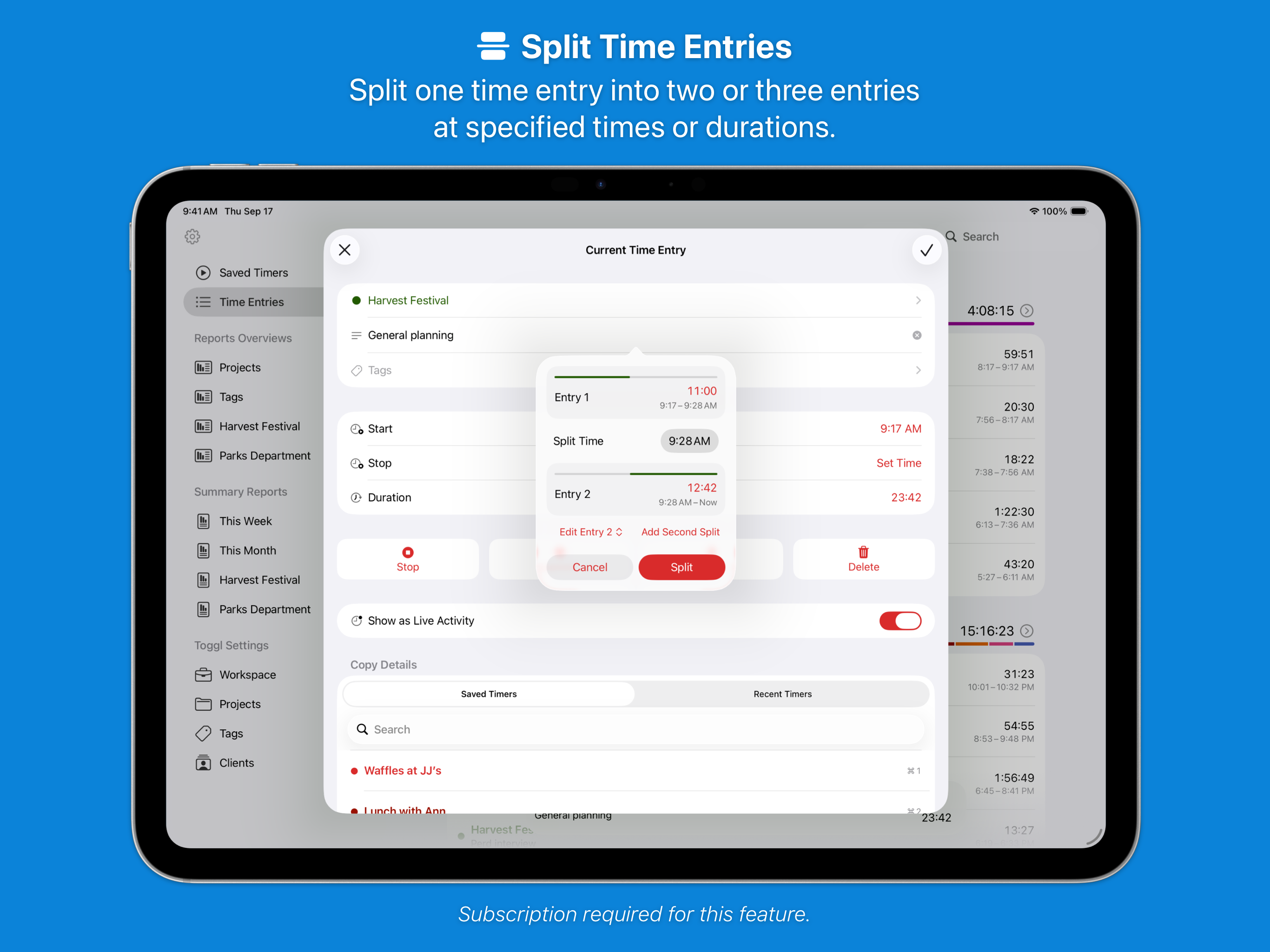 Timery: Time Tracker screenshot 15