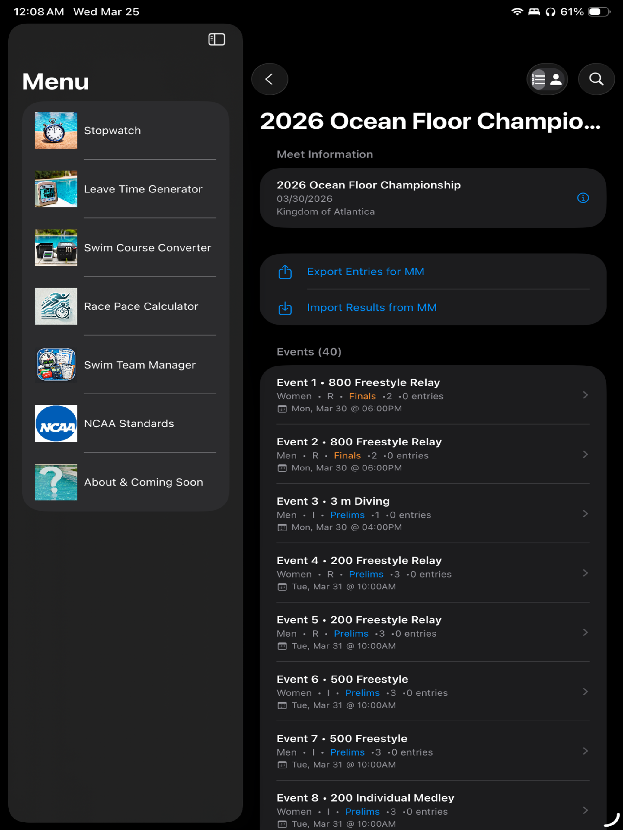 Swim Coach Toolkit