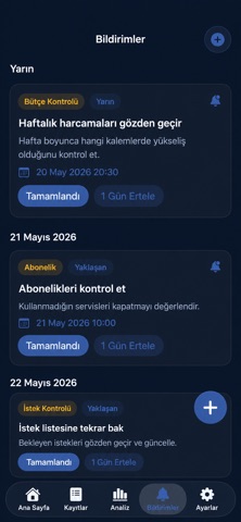 Harcamam screenshot