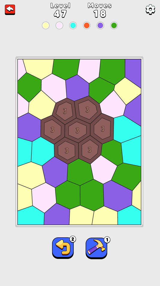 #9. Color Cell Puzzle (iOS) 来自: GLOBAL MOBILE APPLICATION LIMITED COMPANY