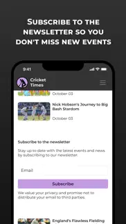 cricket times india iphone capturas de pantalla 2