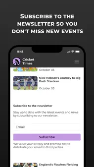 Cricket Times India iphone bilder 1
