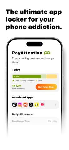 PayAttention - App Blocker Screenshot 1 of 5