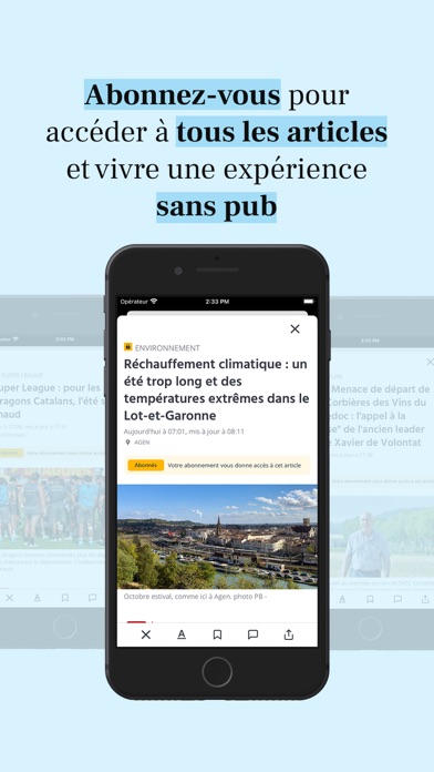 Le Petit Bleu d'Agen - Actus Screenshot