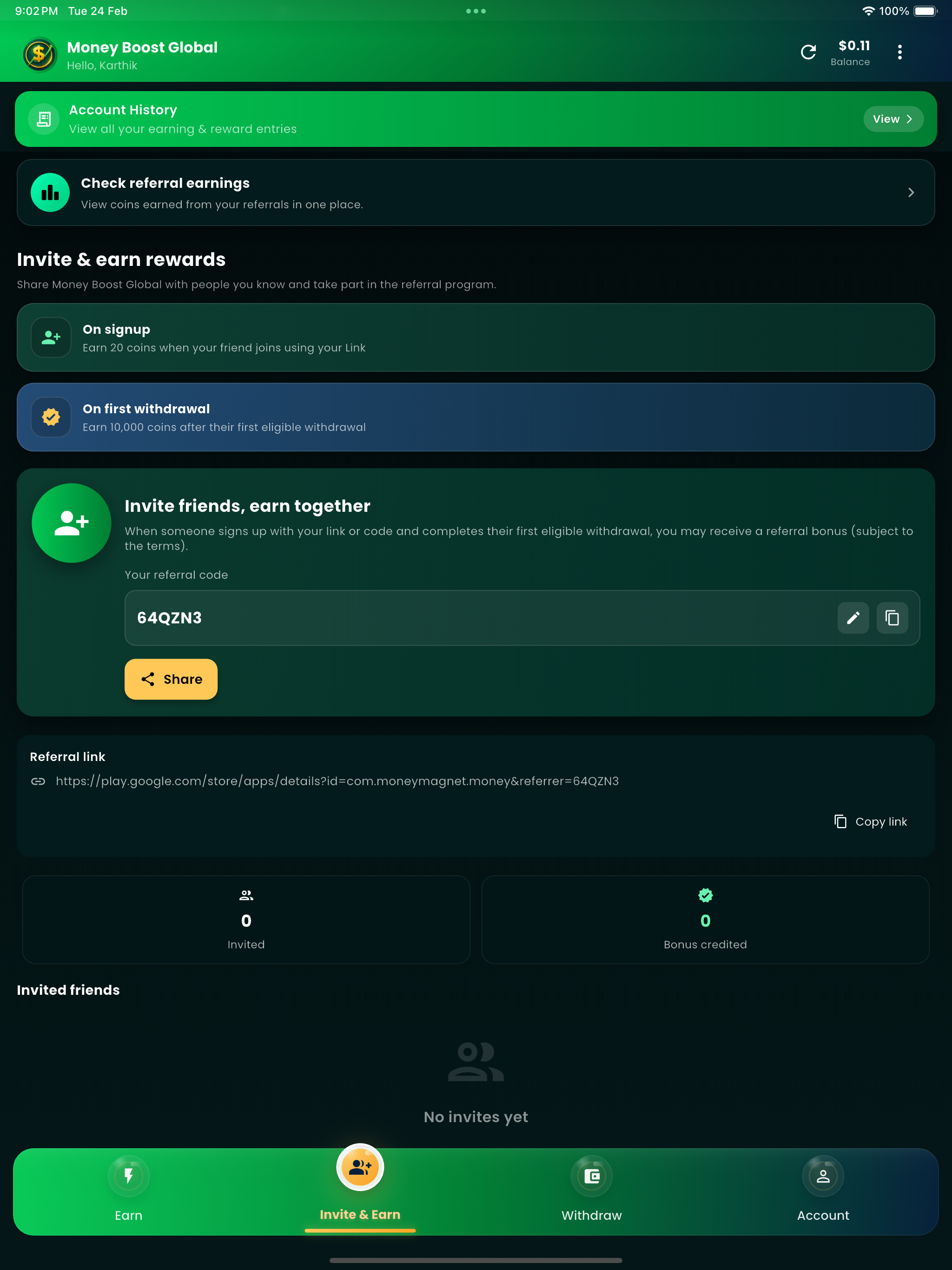Earn Money Money Magnet