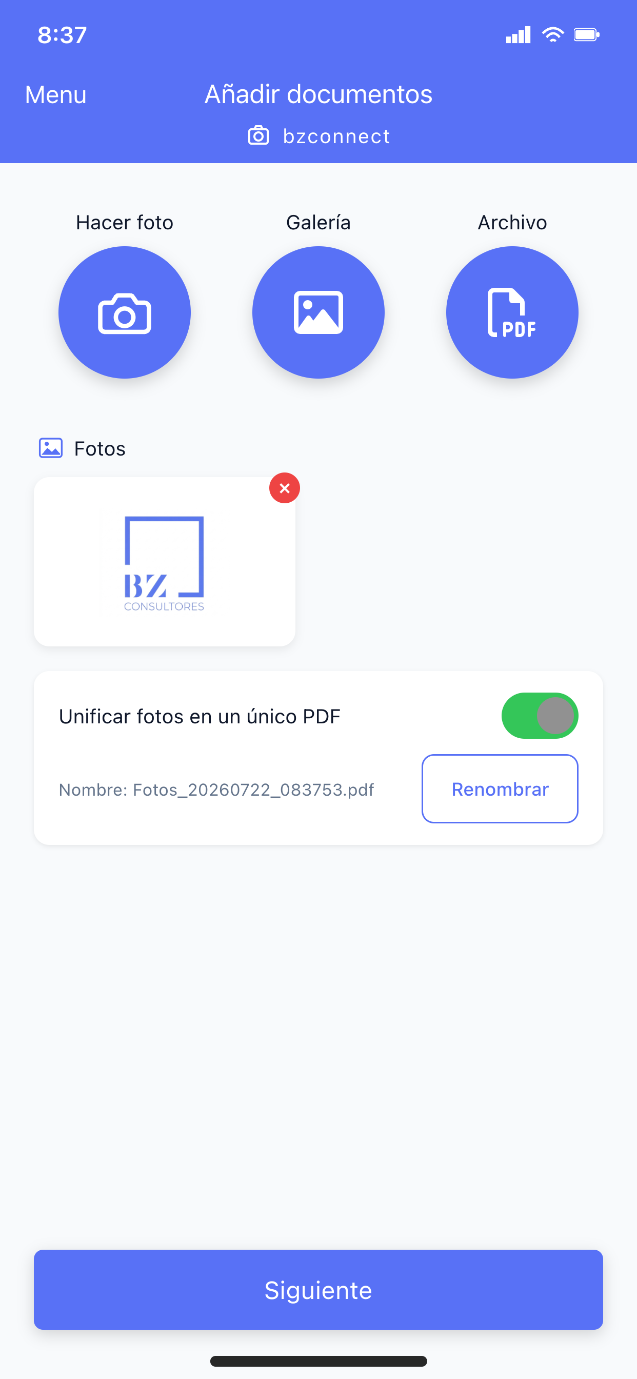 bzconnect screenshot 4