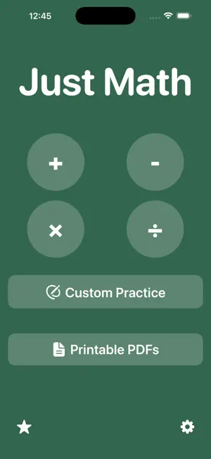 Just Math - Math Card Game screenshot 1