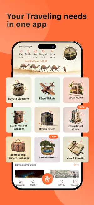 Battuta: Travel screenshot 1