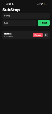 SubStop : Private Sub Tracker screenshot
