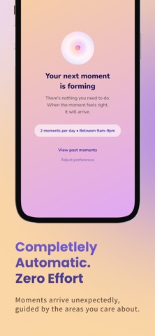 Daily Affirmation Reminders iPhone screenshot