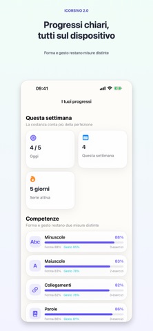 iCorsivo iPhone screenshot