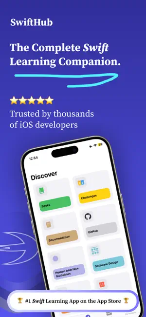SwiftHub: Learn, Build & Hire screenshot 1