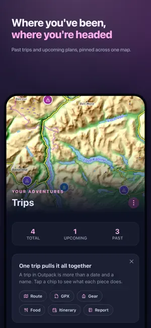 OutPack: Backpacking Planner screenshot 1